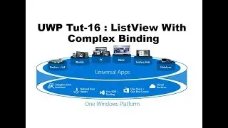 ListView Bind using Complex Data Binding in UWP Tutorial Part-16