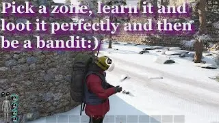 SCUM - New player guide - Good gear in 20 min - Village guide - Police Station - Official server