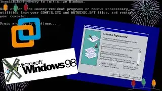 Installing Windows 98 on modern hardware - Special 2022!