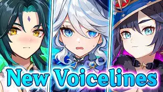 Furina and Mona are so Funny!! Xiao is so Caring and Ganyu- Nevermind.. | Genshin Impact voice lines
