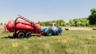 FS22 / Map Szpakowo / Тюкуємо солому, збираємо тюки, продаж зерна.