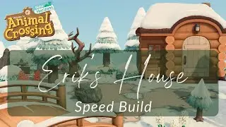 Animal Crossing New Horizons - Winter Island Speed Build - Erik's House