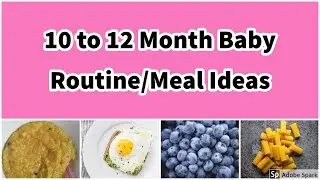 10 to 12 MONTH BABY FOOD CHART IN TAMIL/BABY FOOD RECIPES/RAMY'S ARUSUVAI KITCHEN