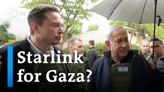 Should Israel be concerned about Elon Musk offering Starlink to Gaza? | DW News