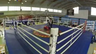 Показ. бои. Мальчики (8-9) 34кг. Маханьков Матвей (Golden Dragon) - Попов Алексей (Сталинград)