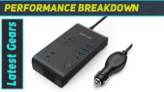 BESTEK 200W Power Inverter: The Ultimate Portable Charging Solution!
