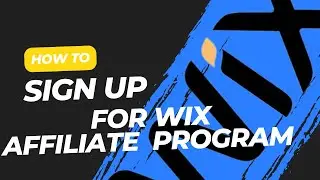 How to sign up for Wix affiliate program (Make money with Wix) Step By Step 2025