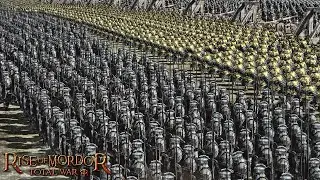 WILL THE GNOMS RESIST AGAINST THE ARMY OF ELVES!? - 28,000 units - Rise Of Mordor