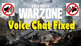 Call of Duty: Warzone Voice Chat Not Working Fixed - 100% Working [Season 4 Microphone fix]