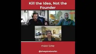 Kill the idea, not the founder.  entrepreneurship #founders #failure