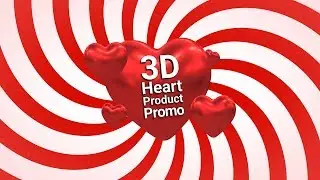 3D Heart Product Promo - Videohive After Effect Template