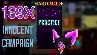 Practice (Innocent Campaign, Hard Mode) 139x Full Combo | Hotline Miami 2 (level editor)