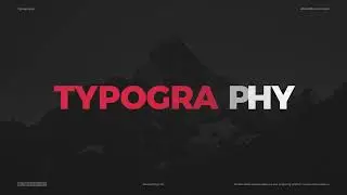 Typography Presets - Animated Typography - After Effects Template