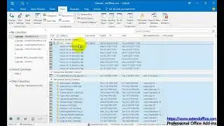 How to export calendar from Outlook to Excel spreadsheet