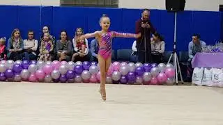 Полина Третьякова, 2013 г.р., художественная гимнастика