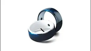 Smart Ring with Wireless Flash Drive and 6 RFID, NFC and ID Chip Modules