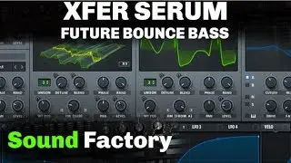 How to make Analog Future Bounce Basslines like Mesto (Serum)