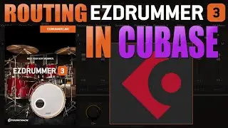 Routing Toontrack's EZDrummer 3 in Cubase | plus a Mono Workaround
