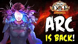 POE 3.16 Builds - ARC WITCH League Starter Build Preview! | Path of Exile Scourge Build Guide