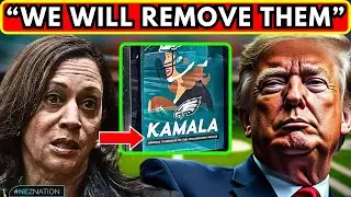 🚨BREAKING: Philadelphia Eagles CALL FOUL on Kamala Harris Ad! George Clooney Insults America