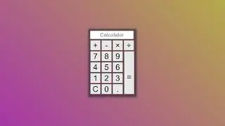 Calculator using HTML, CSS and onclick event 