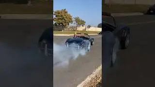 Electric COBRA Close Call… #fail #save #crash #cobra #electric #electriccar #fordshelby #shelby