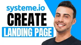 How To Create A Landing Page With Systeme.io | For Beginners (2024)