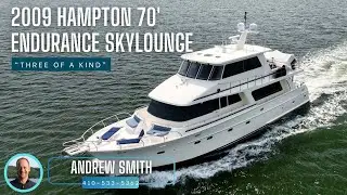 2009 Hampton 70' Endurance Skylounge [$1,795,000]