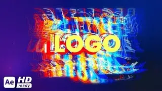 Glitch Logo Reveal Adobe after effect templates Free Download 2021 (Free Music)