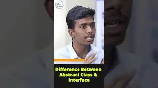 Java Interview Question: Difference Between Abstract Class & Interface | 