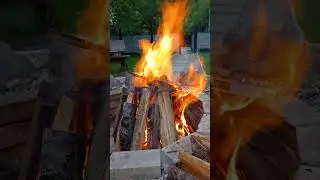 День Молодёжи. Сжигаем ведьму.