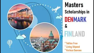 Masters Scholarships in Finland and Denmark