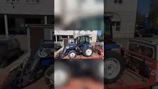 Отгрузка Синтай Xingtai 504 G3.Трактор уезжает в личное подсобное хозяйство