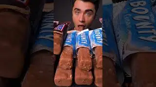 Snickers Ice Cream Bars ASMR 🤤