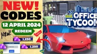 *NEW* ALL WORKING CODES FOR IDLE OFFICE TYCOON IN APRIL 2024! | IDLE OFFICE TYCOON CODES