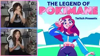 Pokimane cries watching new Pokimane Animation by Twitch