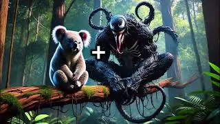 Venom-Infused Beasts: When Animals Fuse with the Symbiote! 🕷️🐅💥