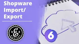 Shopware 6 Import/Export Modul - So importiert und exportiert Ihr Daten in Shopware 6 | Tutorial