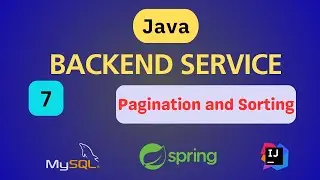 Pagination and Sorting integration into Backend API | Spring Boot