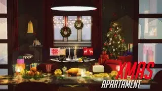 XMAS APARTAMENT | SIMS 4 СТРОИТЕЛЬСТВО ❄