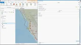 How to buffer and project data in ArcGIS Pro
