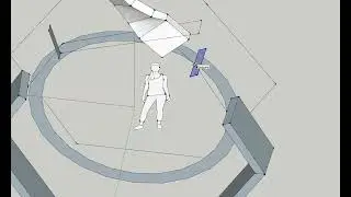 Modeling a strap around a pipe in SketchUp