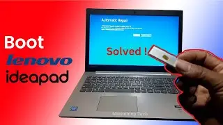 How to Boot Lenovo Laptop from Bootable USB and Install Windows 10