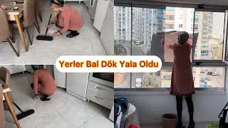 Mutfak Temizliği Dip köşe Sildim