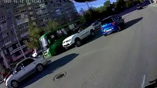 События в пути 12 мая 2020 г. от Северного автовокзала - по Челюскинцев, Смазчиков, Сулимова.