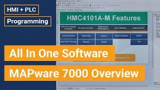 HMI and PLC Programming All In One Software - MAPware 7000 Overview - Maple Systems
