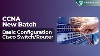 Basic Switch Router Configuration // CCNA Routing & Switching New Batch 🤏👨‍💻