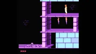 Dendy (Famicom,Nintendo,Nes) 8-bit Prince of Persia Level 1