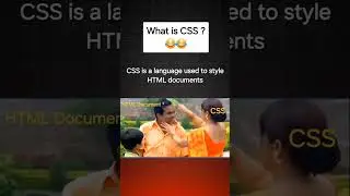What is css 😂😂 #shorts #shortfeed  #mrcodding #coding