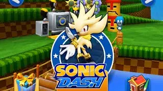 SONIC DASH NEW UPDATE - NEW CHARACTER SUPER SILVER